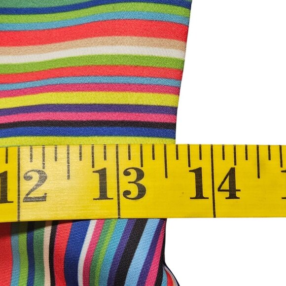 Amanda Uprichard Aviva Jumpsuit Stripe Dopamine Dressing Y2K Indie Vanguard Retr - Picture 8 of 14